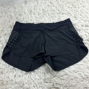 Lululemon Speed Short Black (Reflective Dots)